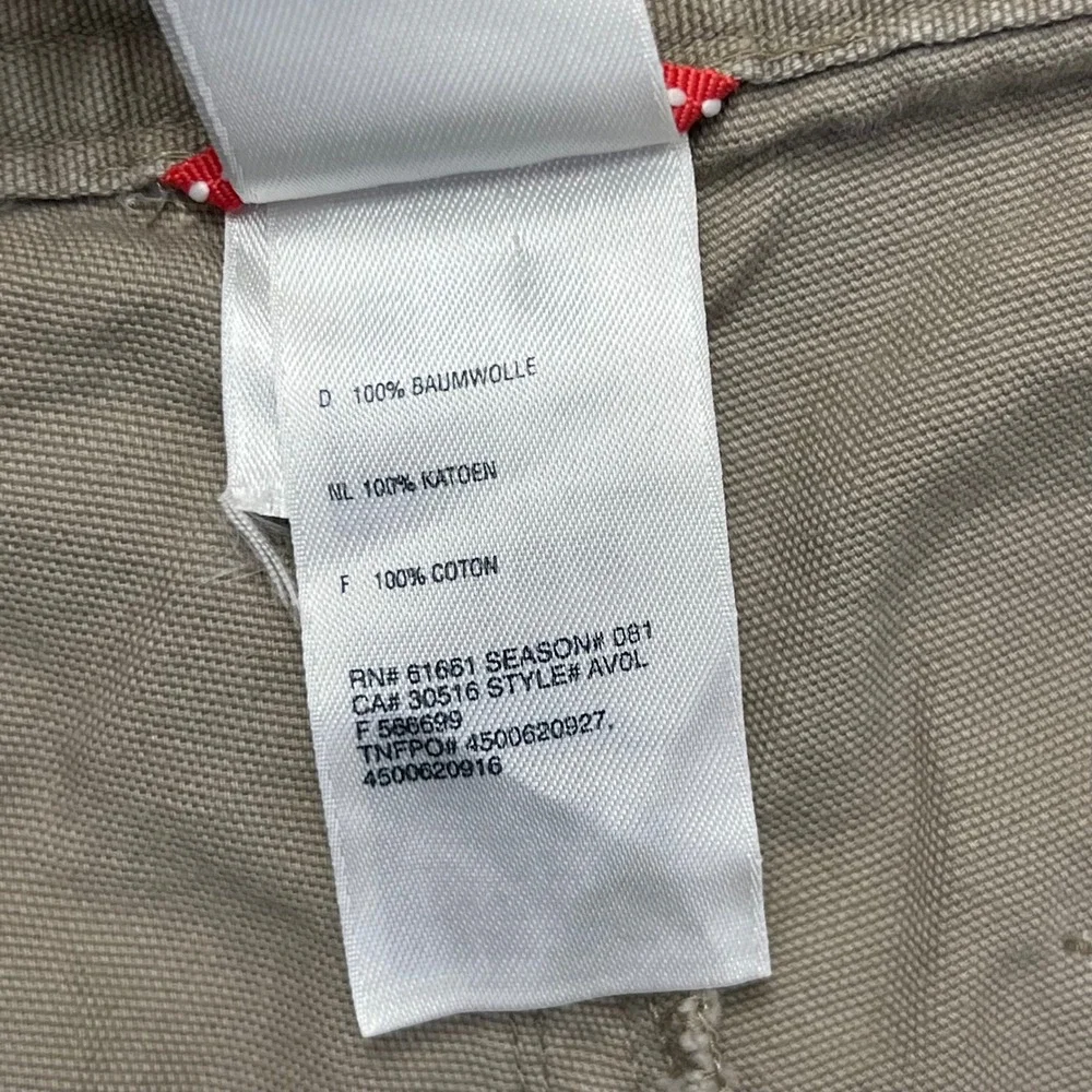 The North Face Cargo Pants Mens 34x31 Khaki Cotton Utility Hiking Outoor Y2k
